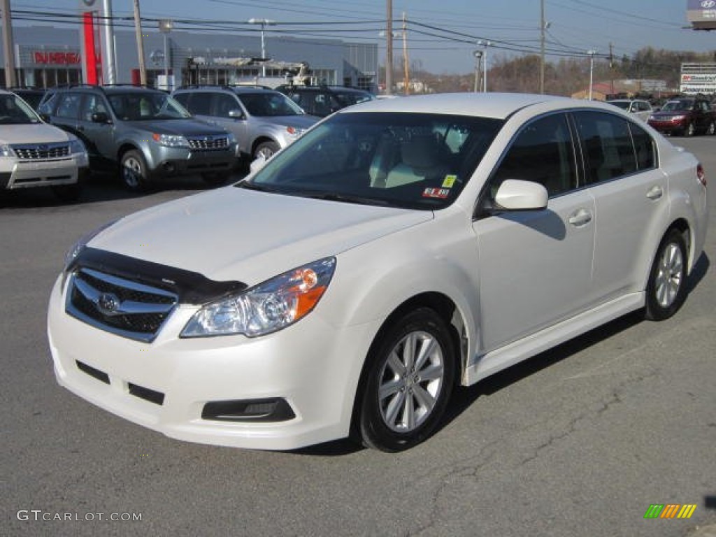 Satin White Pearl 2011 Subaru Legacy 2.5i Premium Exterior Photo #73409081