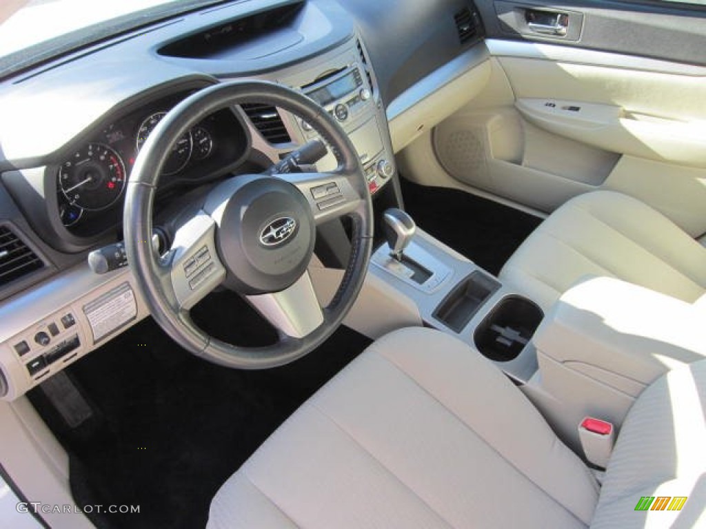 Warm Ivory Interior 2011 Subaru Legacy 2.5i Premium Photo #73409321