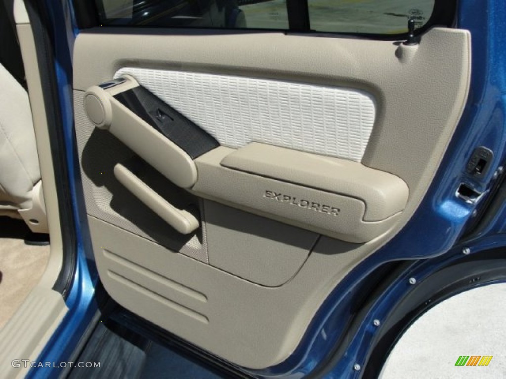 2009 Explorer XLT - Sport Blue Metallic / Camel photo #25