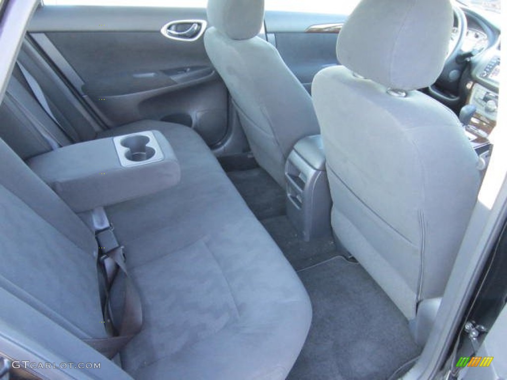 Charcoal Interior 2013 Nissan Sentra SL Photo #73409648