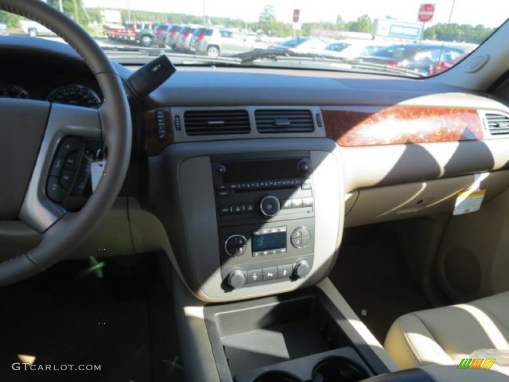 2013 Sierra 1500 SLT Crew Cab 4x4 - Summit White / Very Dark Cashmere/Light Cashmere photo #13