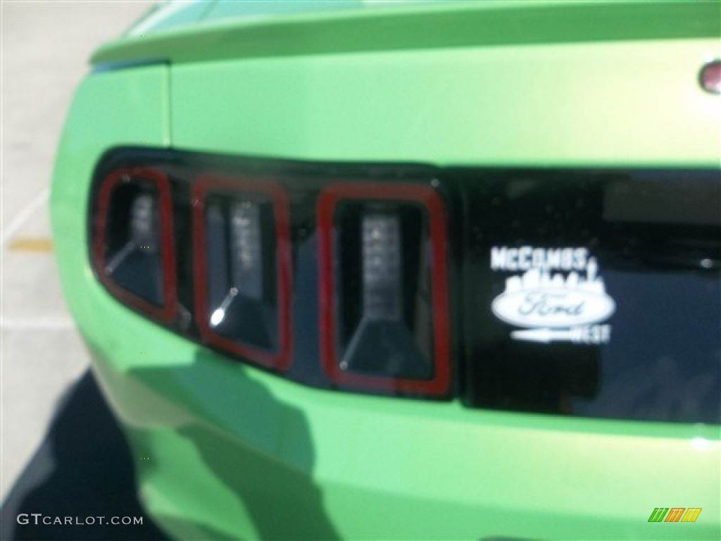 2013 Mustang V6 Coupe - Gotta Have It Green / Charcoal Black photo #6
