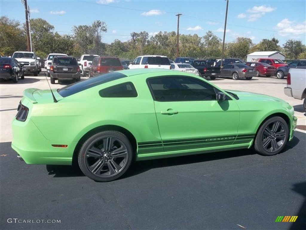 Gotta Have It Green 2013 Ford Mustang V6 Coupe Exterior Photo #73410134