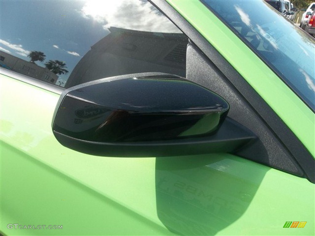 2013 Mustang V6 Coupe - Gotta Have It Green / Charcoal Black photo #10