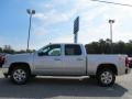 2013 Quicksilver Metallic GMC Sierra 1500 SLT Crew Cab 4x4  photo #4