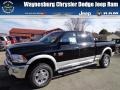 2012 Black Dodge Ram 2500 HD Laramie Crew Cab 4x4  photo #1