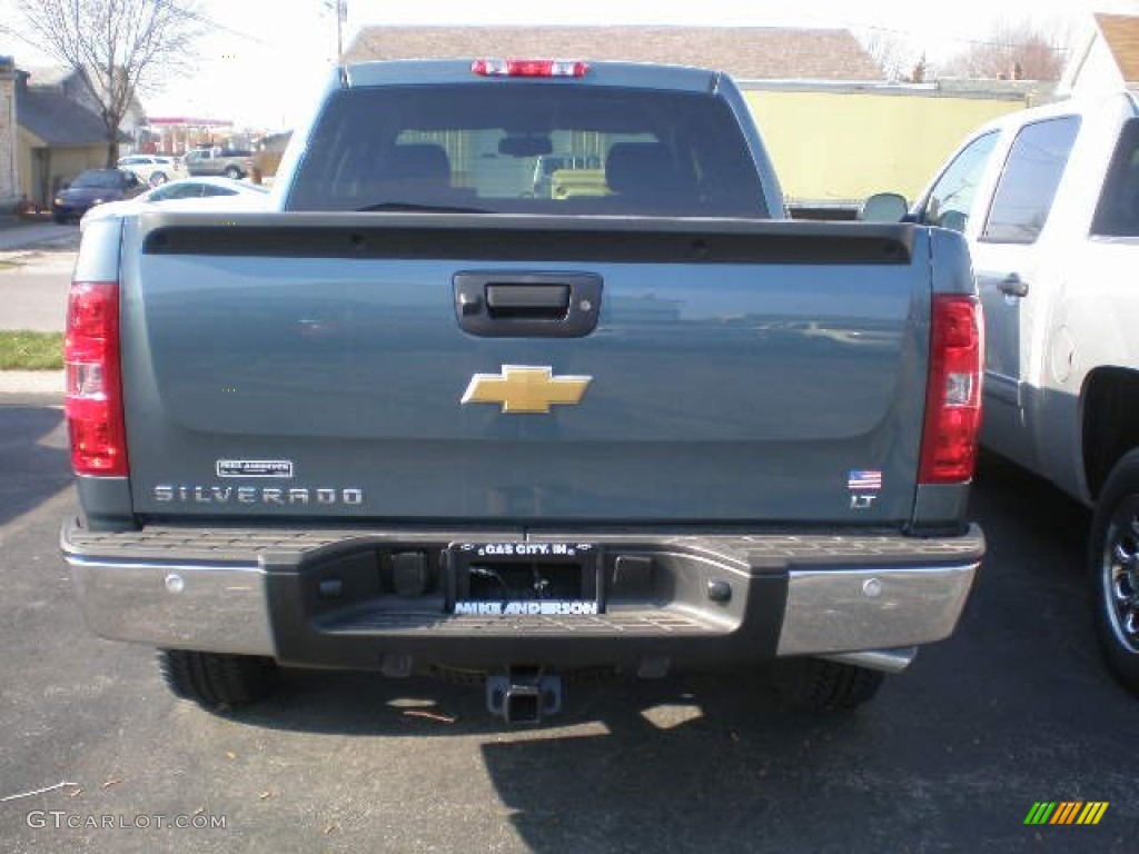 2012 Silverado 1500 LT Crew Cab 4x4 - Blue Granite Metallic / Ebony photo #6