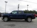 2013 Heritage Blue Metallic GMC Sierra 1500 SLT Crew Cab  photo #4