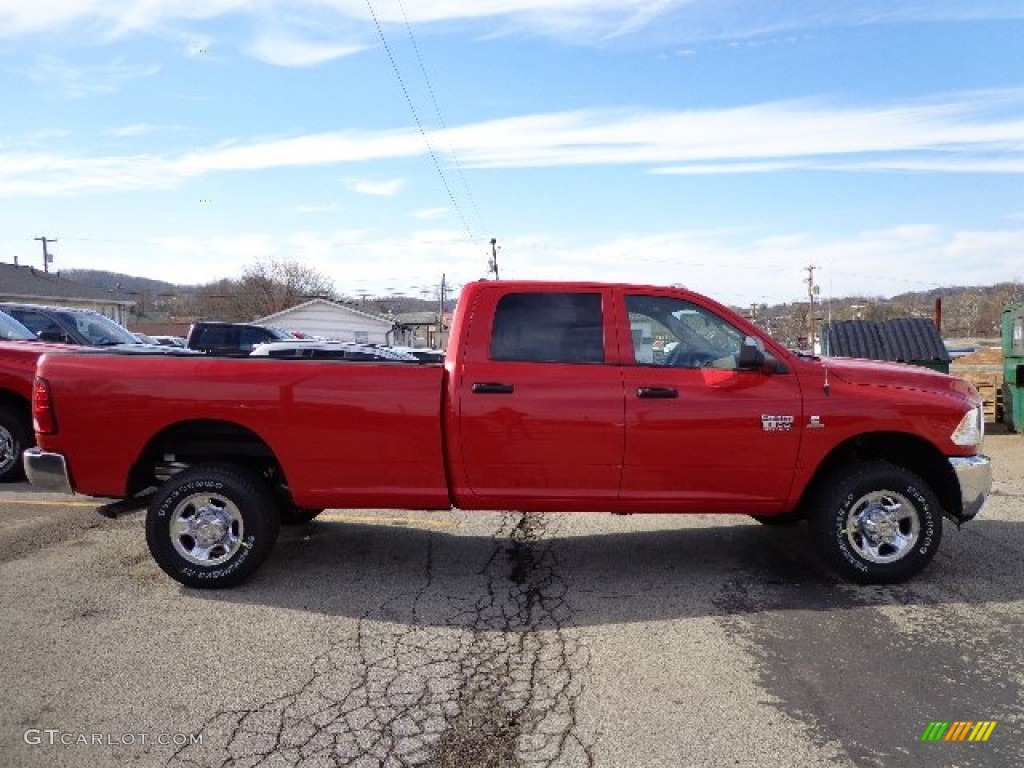 2012 Ram 3500 HD ST Crew Cab 4x4 - Flame Red / Dark Slate/Medium Graystone photo #7