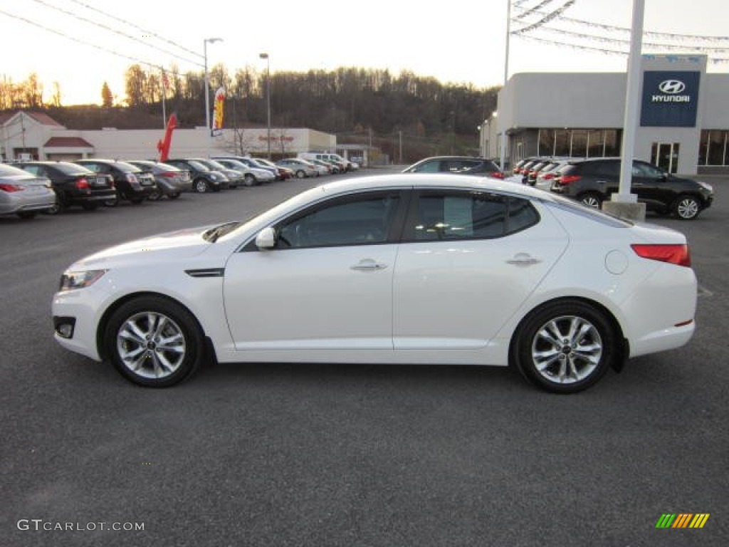 Snow White Pearl 2011 Kia Optima EX Turbo Exterior Photo #73412474