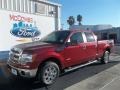 2013 Ruby Red Metallic Ford F150 XLT SuperCrew  photo #1