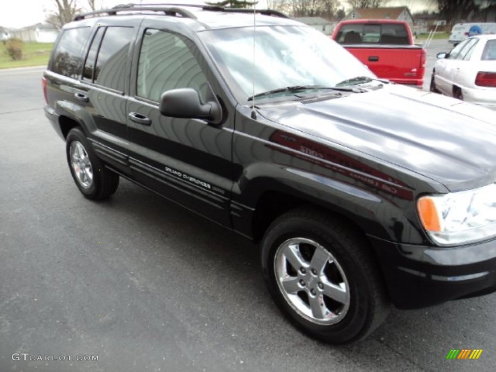 2004 Grand Cherokee Limited 4x4 - Brillant Black Crystal Pearl / Dark Slate Gray photo #3