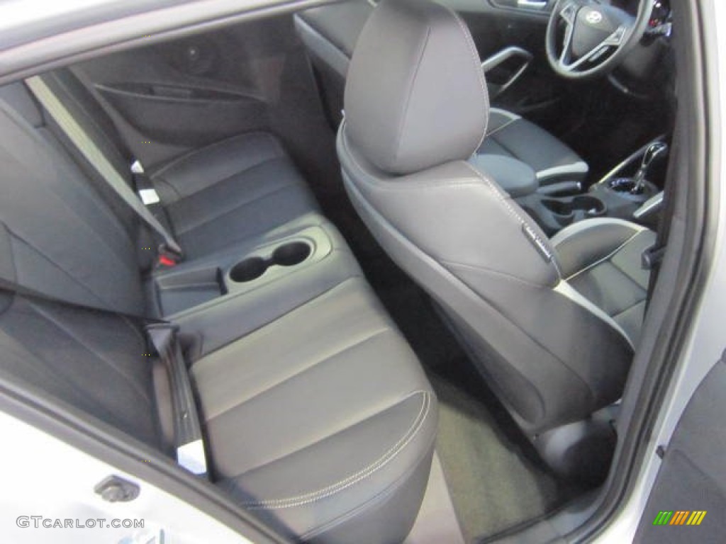 Gray Interior 2013 Hyundai Veloster Turbo Photo #73413428