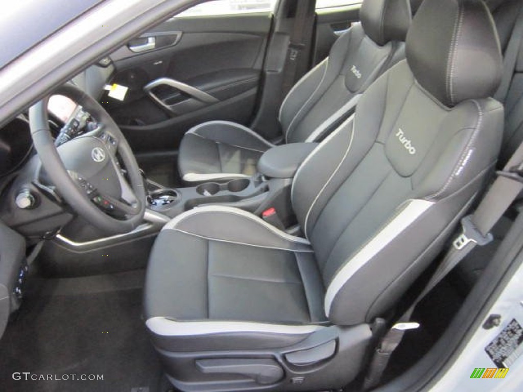 2013 Hyundai Veloster Turbo Front Seat Photo #73413481