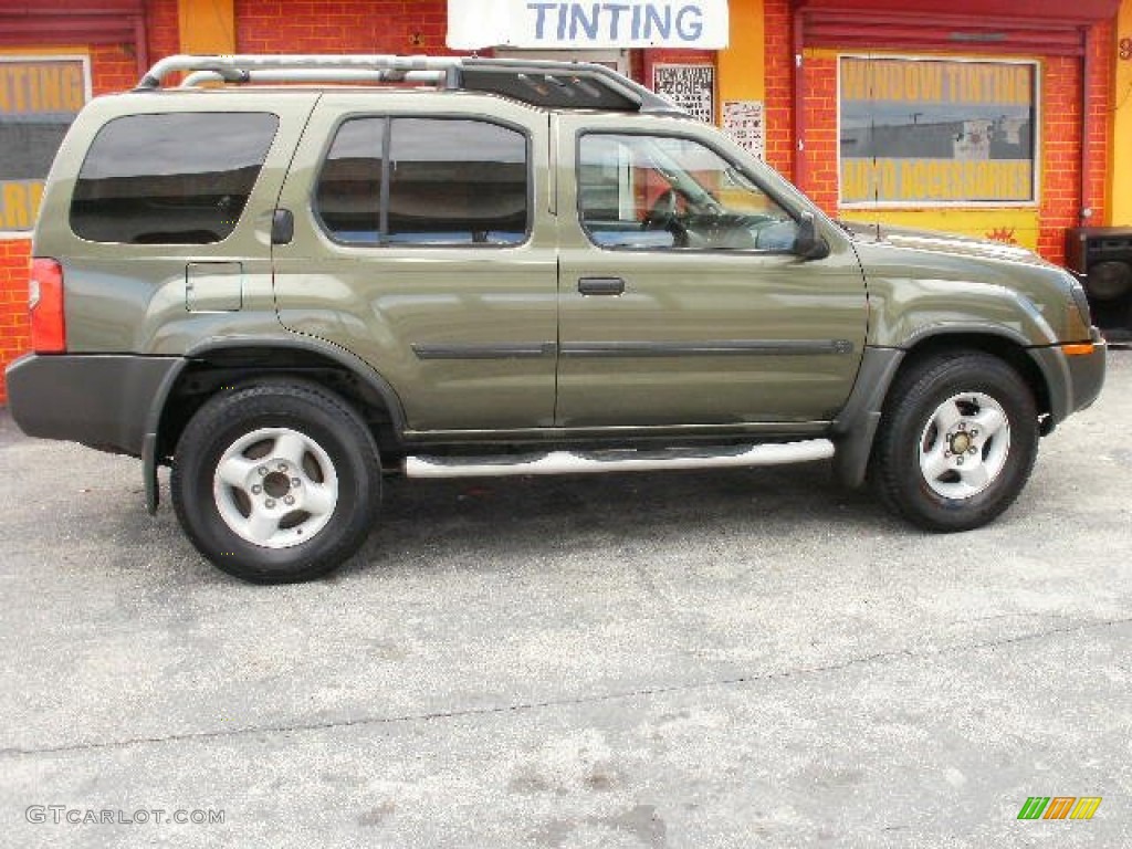 2003 Xterra XE V6 - Canteen Green Metallic / Sage photo #6