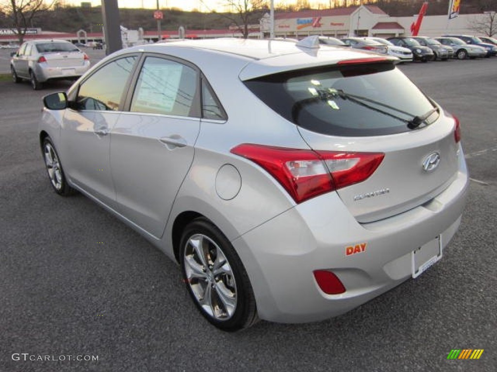 2013 Elantra GT - Silver / Black photo #5