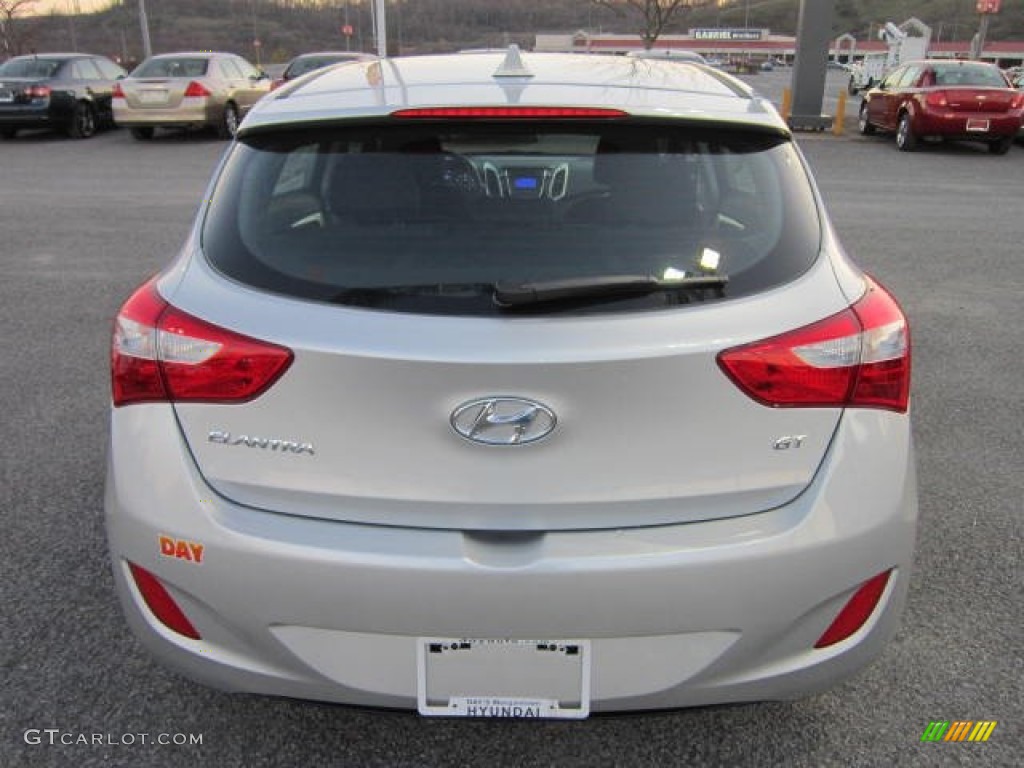 2013 Elantra GT - Silver / Black photo #6