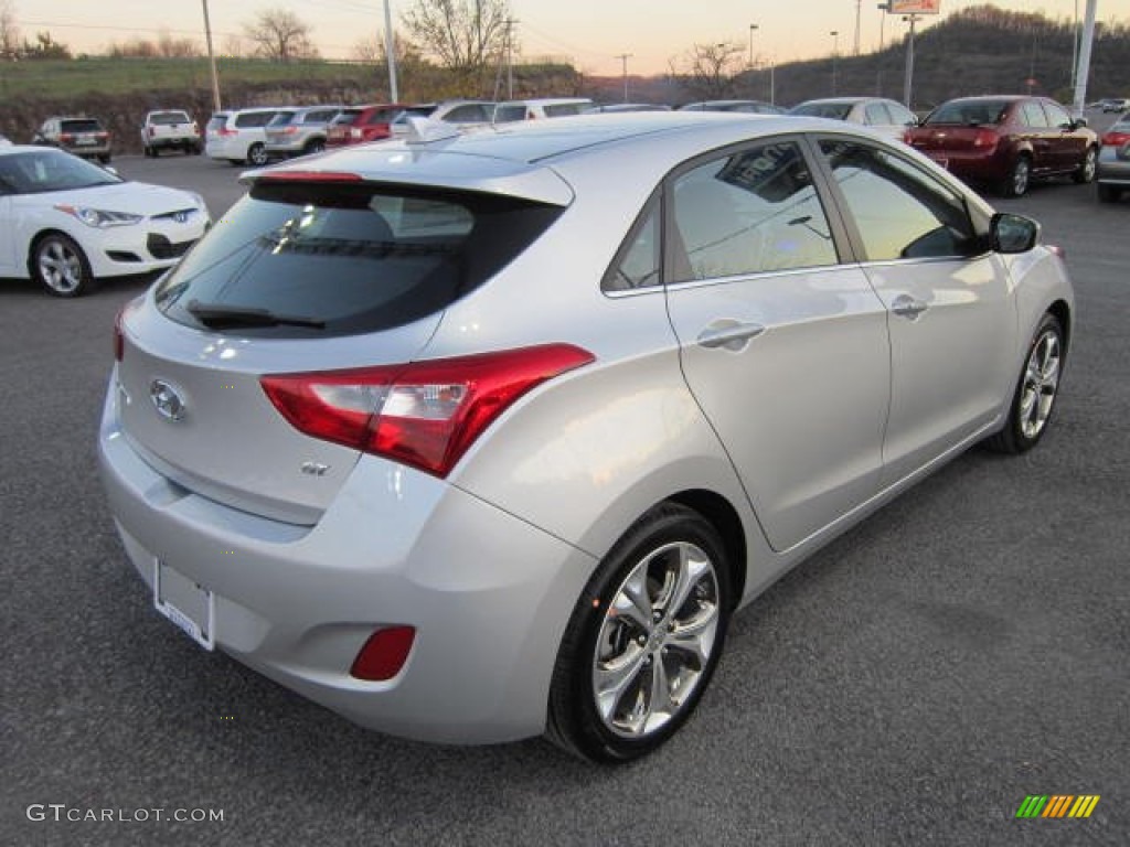 2013 Elantra GT - Silver / Black photo #7
