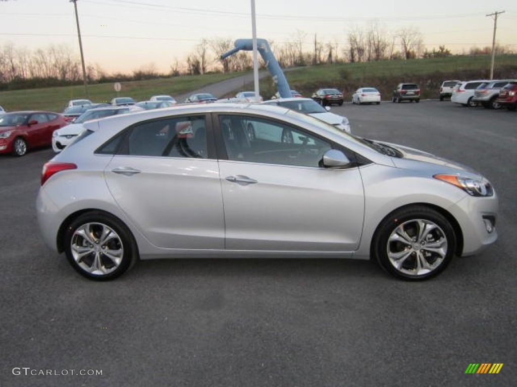2013 Elantra GT - Silver / Black photo #8