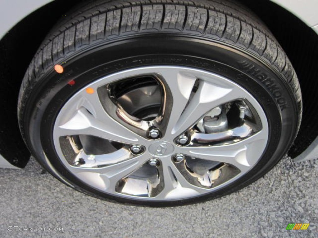 2013 Elantra GT - Silver / Black photo #9