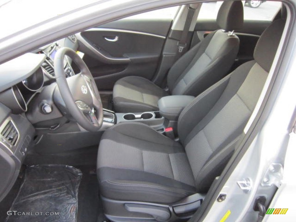 2013 Elantra GT - Silver / Black photo #15