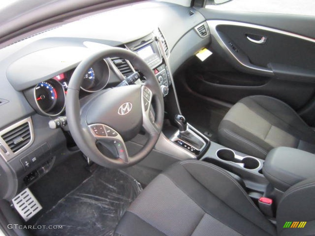 2013 Elantra GT - Silver / Black photo #16