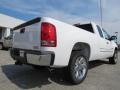 2013 Summit White GMC Sierra 1500 SLE Extended Cab  photo #7