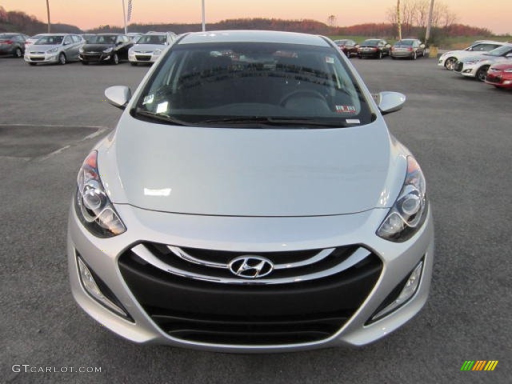 2013 Elantra GT - Silver / Black photo #2