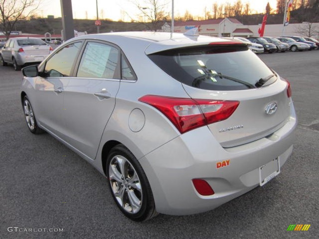 2013 Elantra GT - Silver / Black photo #5