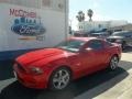 2013 Race Red Ford Mustang GT Premium Coupe  photo #1