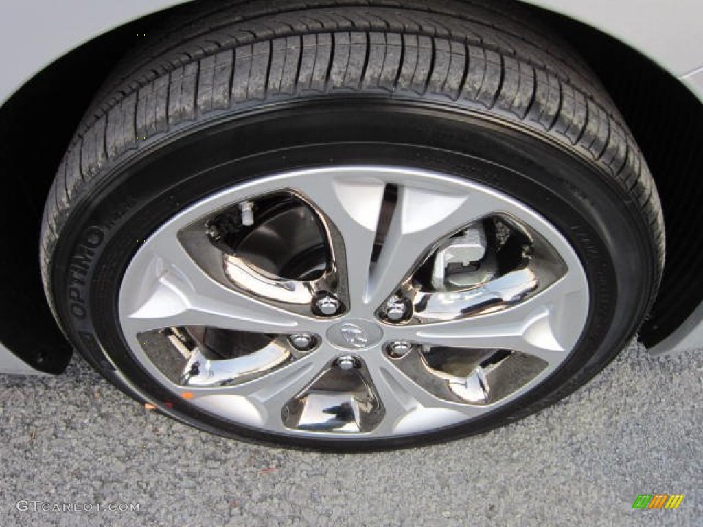 2013 Elantra GT - Silver / Black photo #9