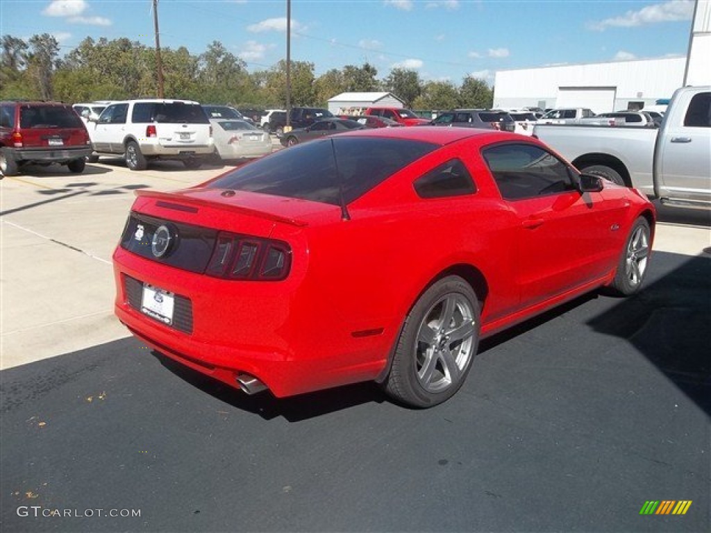 2013 Mustang GT Premium Coupe - Race Red / Charcoal Black photo #7
