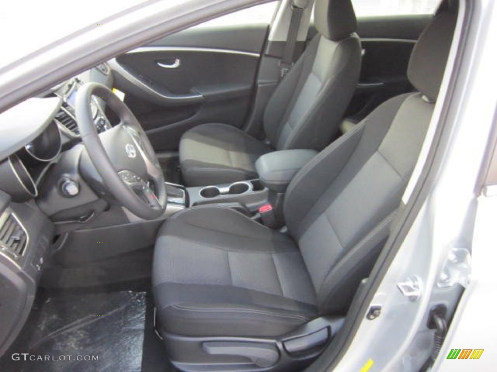 2013 Elantra GT - Silver / Black photo #16