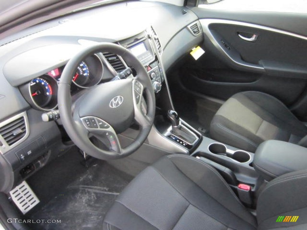 2013 Elantra GT - Silver / Black photo #17