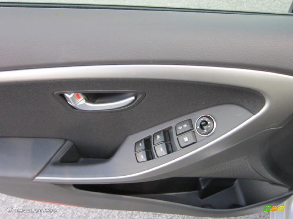 2013 Elantra GT - Silver / Black photo #18