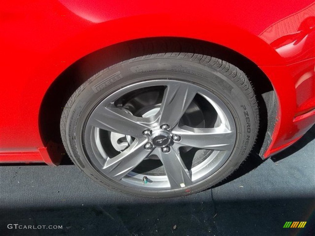 2013 Mustang GT Premium Coupe - Race Red / Charcoal Black photo #12