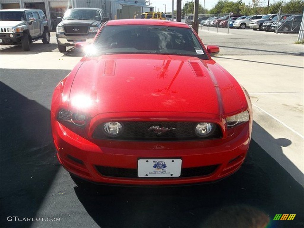 2013 Mustang GT Premium Coupe - Race Red / Charcoal Black photo #14