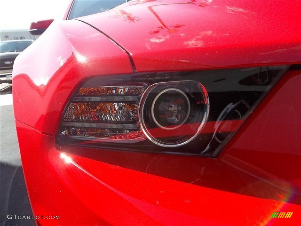 2013 Mustang GT Premium Coupe - Race Red / Charcoal Black photo #15