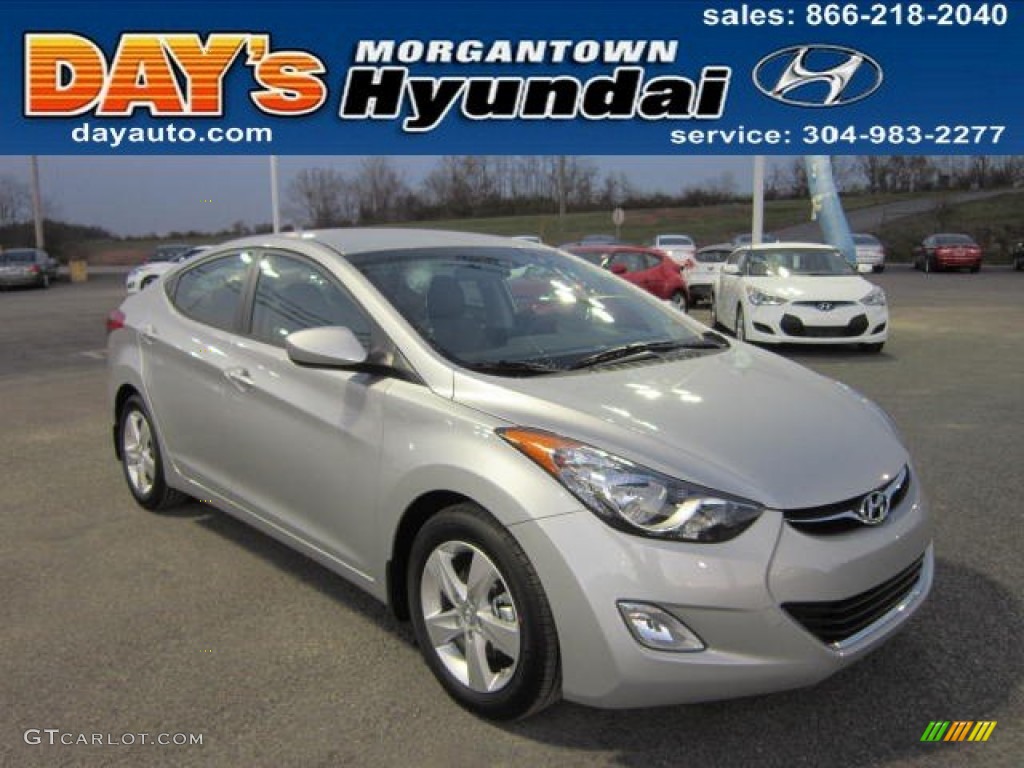 2013 Elantra GLS - Silver / Gray photo #1