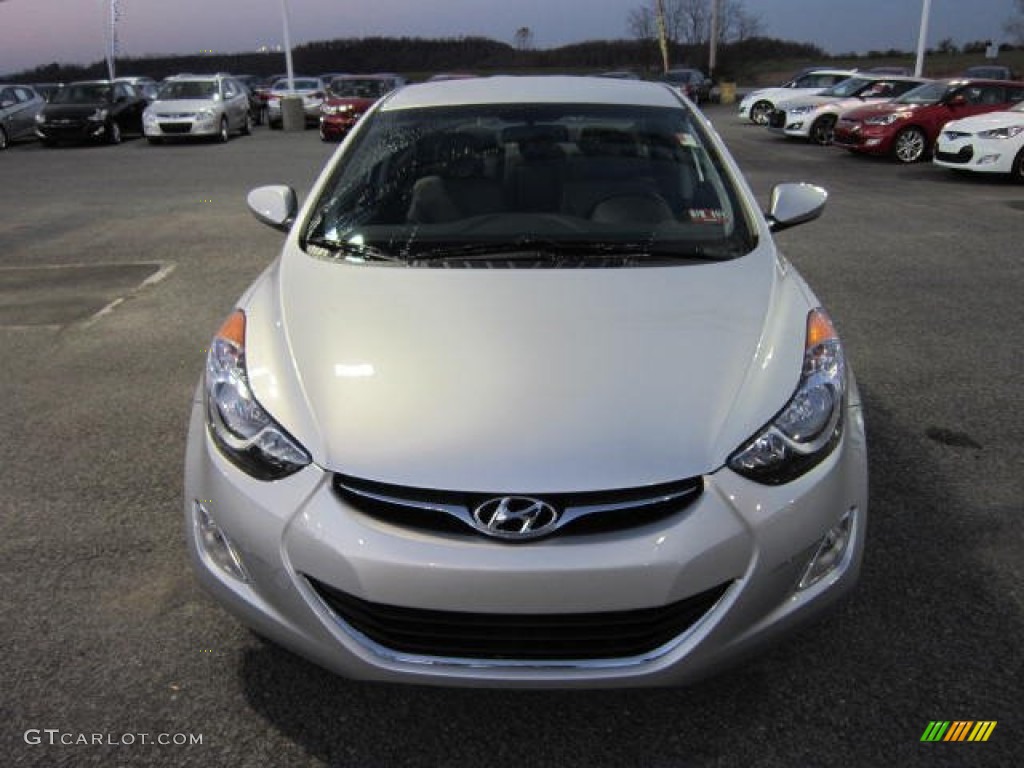 2013 Elantra GLS - Silver / Gray photo #2