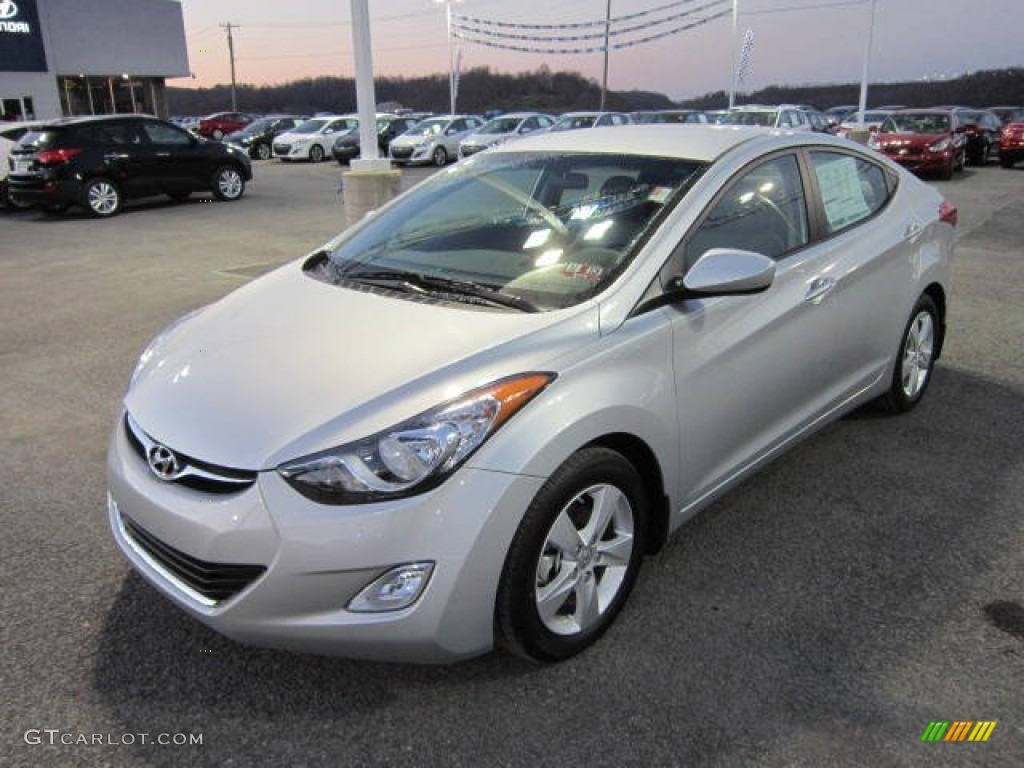 2013 Elantra GLS - Silver / Gray photo #3