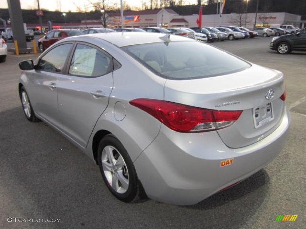 2013 Elantra GLS - Silver / Gray photo #5