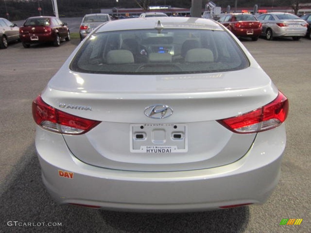 2013 Elantra GLS - Silver / Gray photo #6