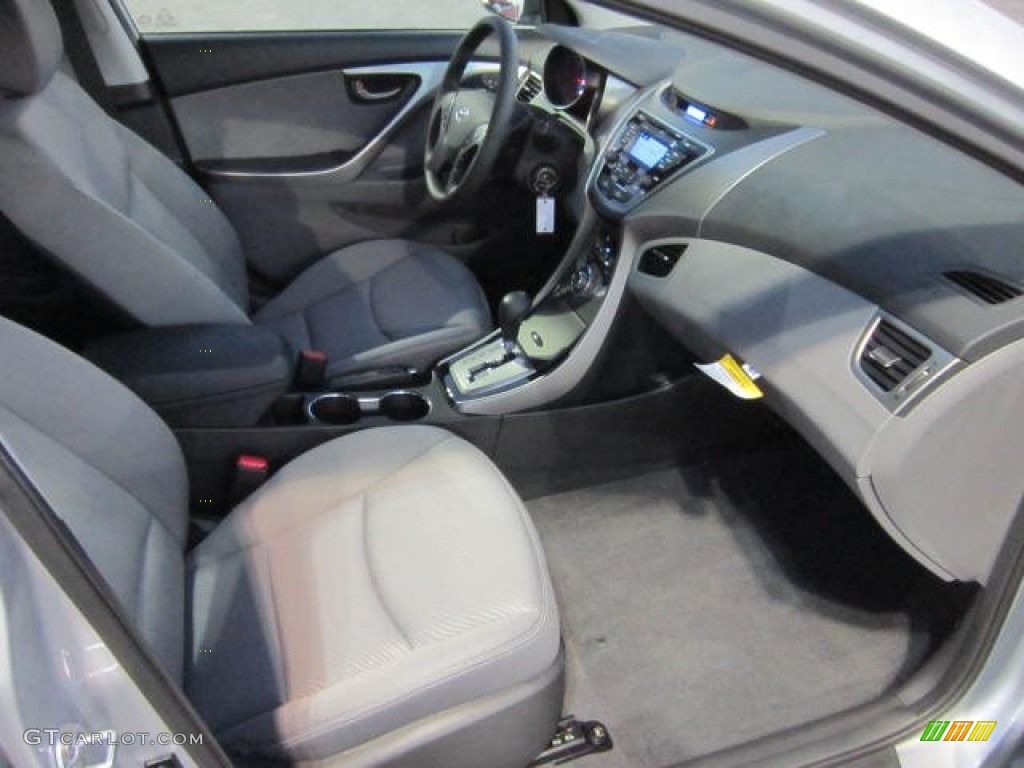 2013 Elantra GLS - Silver / Gray photo #10