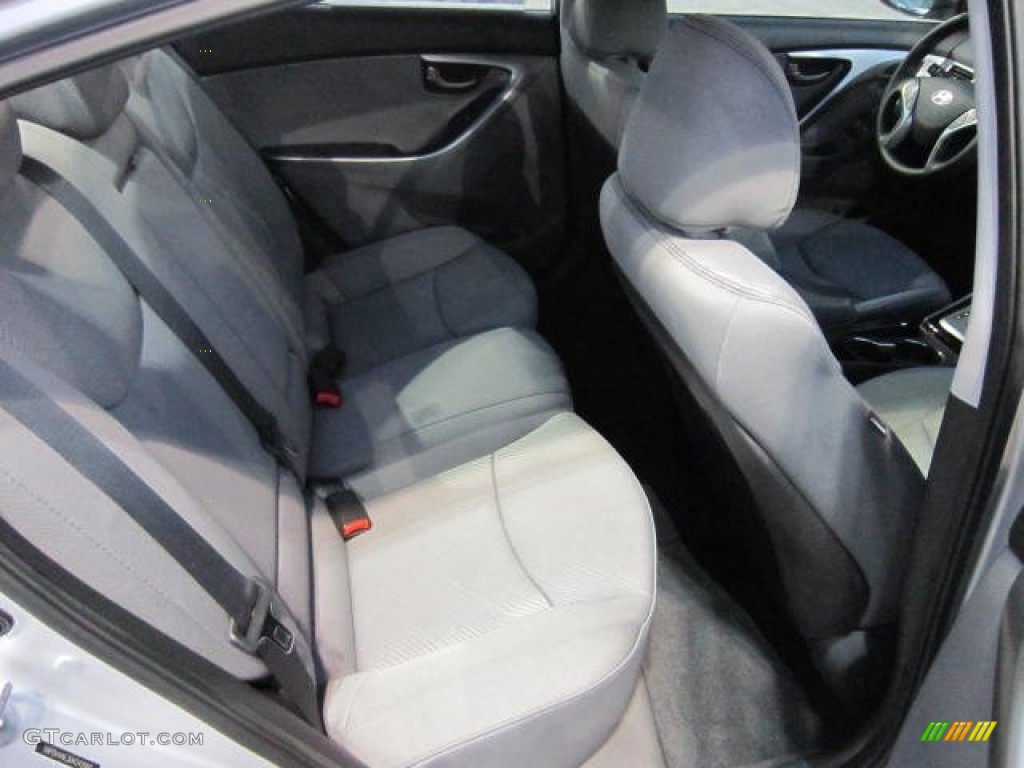 2013 Elantra GLS - Silver / Gray photo #12