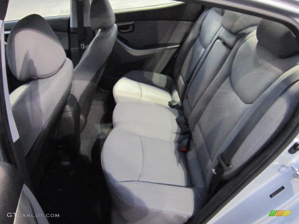 2013 Elantra GLS - Silver / Gray photo #13