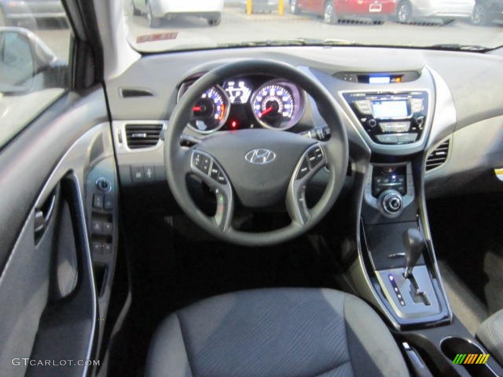 2013 Elantra GLS - Silver / Gray photo #14