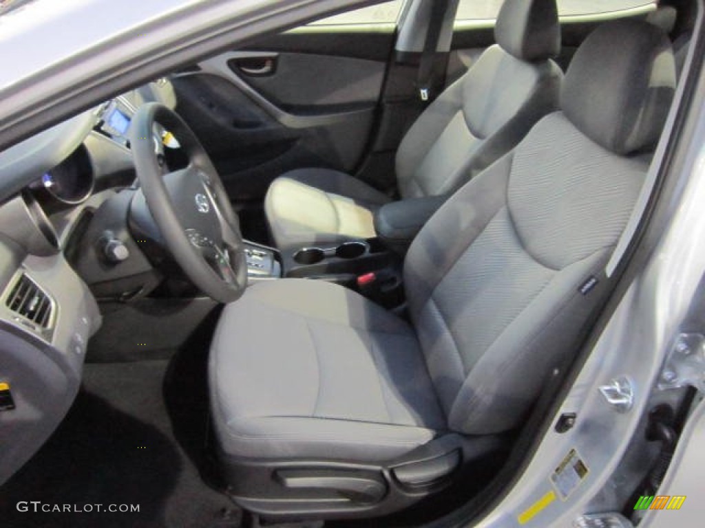 2013 Elantra GLS - Silver / Gray photo #15