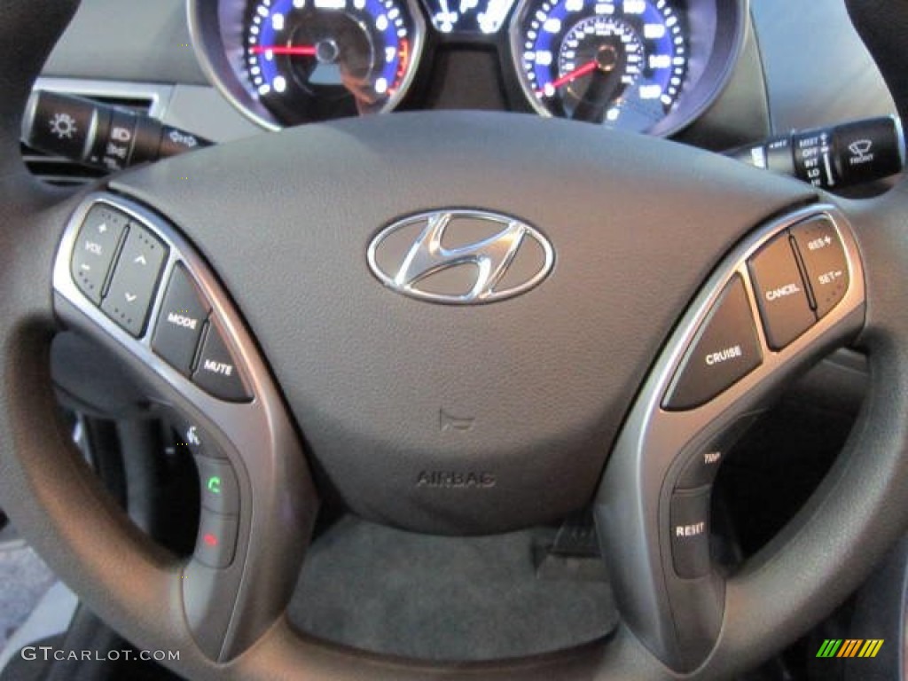 2013 Elantra GLS - Silver / Gray photo #19