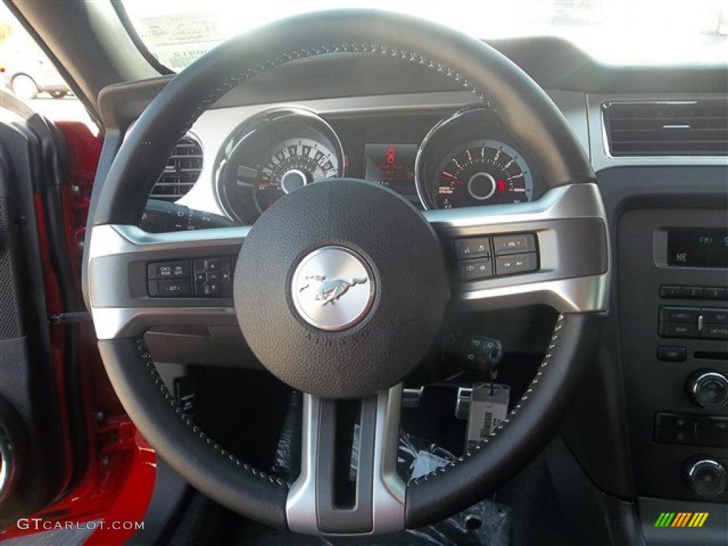 2013 Mustang GT Premium Coupe - Race Red / Charcoal Black photo #40